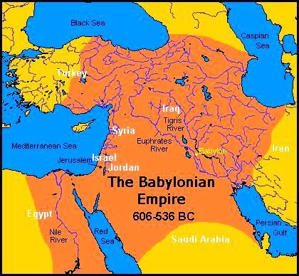 babylonian empire 606-536 BC